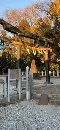 佐野赤城神社の鳥居