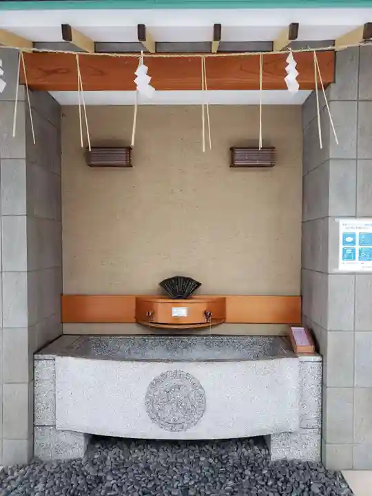 飯倉熊野神社の手水舎