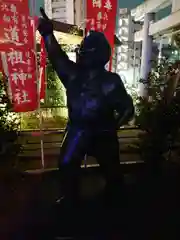 亀有香取神社の像