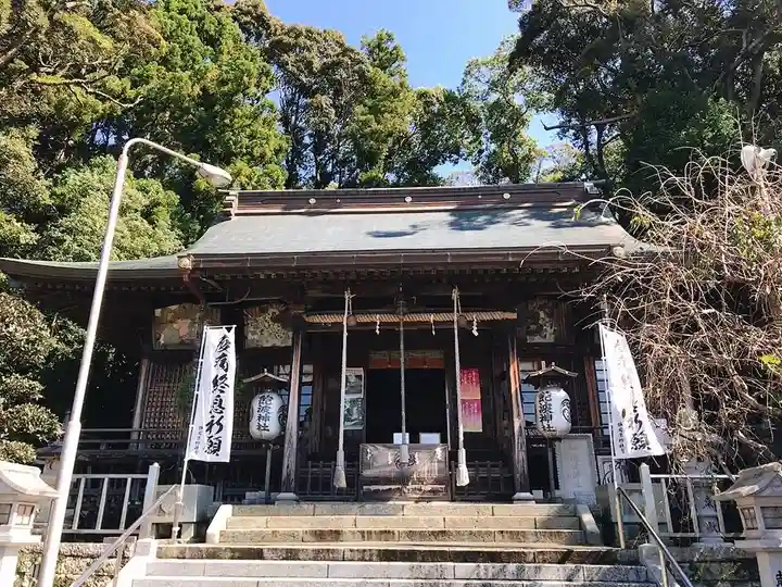 飽波神社の本殿・本堂