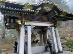 輪王寺の手水