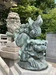 難波八阪神社の狛犬