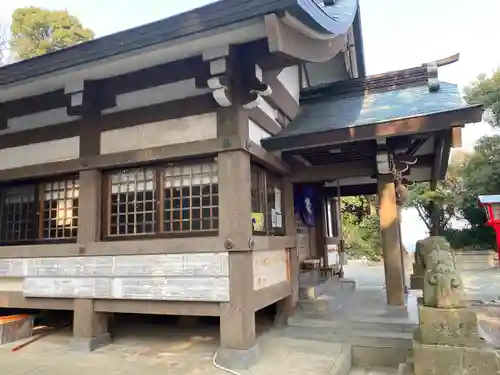 織幡神社の本殿