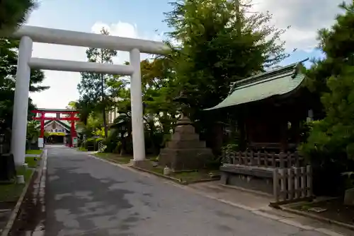 善知鳥神社の鳥居