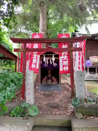 馬場氷川神社の末社