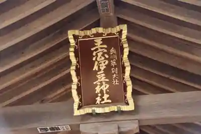 王宮伊豆神社の本殿・本堂