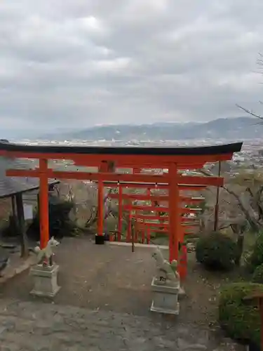 浮羽稲荷神社の鳥居