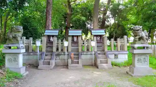 七所社の末社・摂社