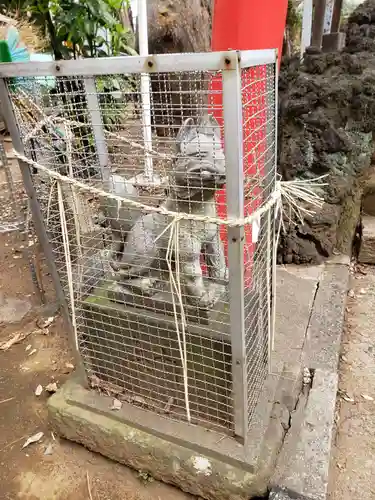 岩山稲荷神社の狛犬