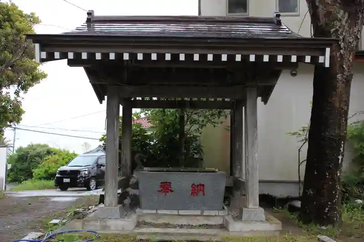 瀧口神社の手水舎