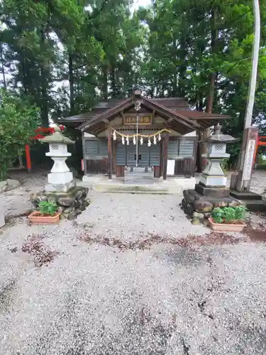 諏訪神社の本殿