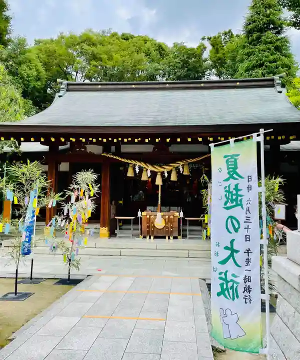 新田神社の本殿・本堂
