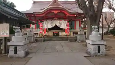 戸部杉山神社の本殿・本堂