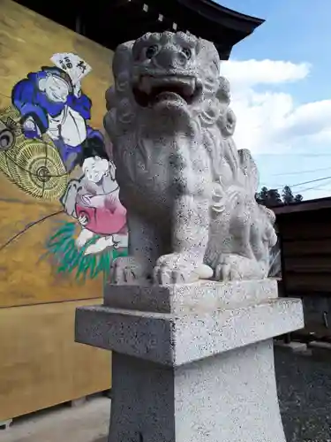 鏑川神社の狛犬