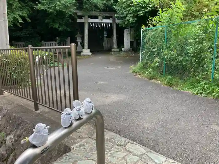 穴澤天神社の鳥居