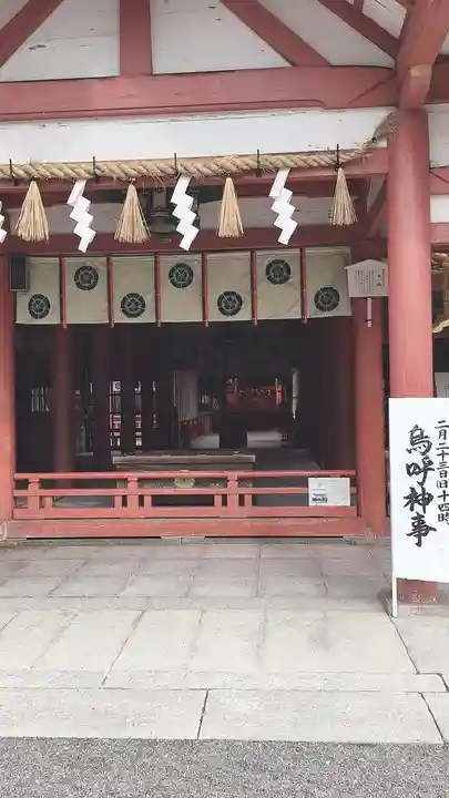 津島神社の本殿・本堂