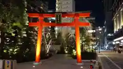 福徳神社（芽吹稲荷）の鳥居