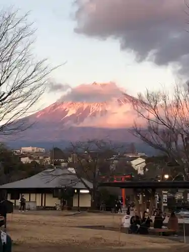 富士山本宮浅間大社の景色