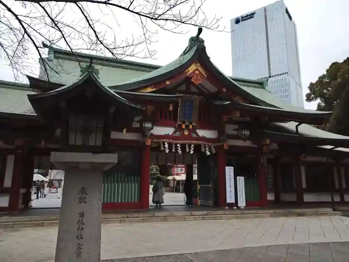 日枝神社の本殿・本堂