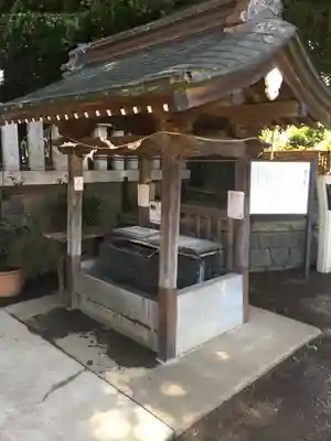 鶴嶺八幡宮の手水舎