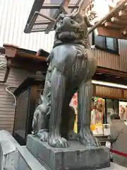 十番稲荷神社の狛犬