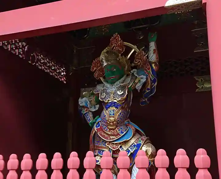 日光山輪王寺 大猷院の像