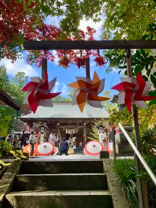 滑川神社 - 仕事と子どもの守り神(福島県)