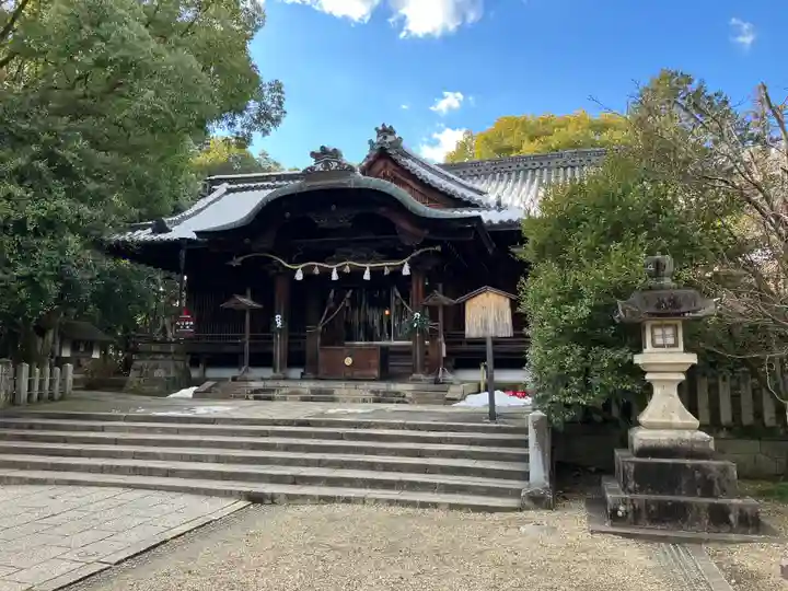 向日神社の本殿・本堂