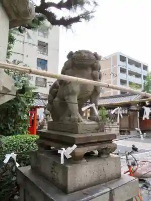 元祇園梛神社・隼神社の狛犬