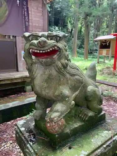 二荒山神社の狛犬