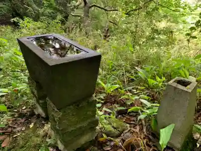 浪切不動尊の手水舎