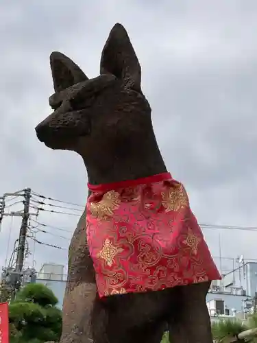 東京羽田 穴守稲荷神社の狛犬