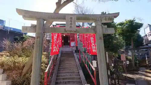 西台天祖神社の鳥居