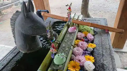 駒形神社の手水