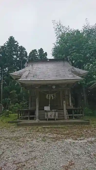深山神社の本殿