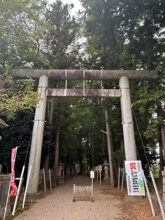 常陸國總社宮の鳥居