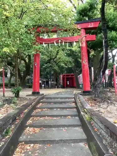 八幡社（白山社八幡社）の鳥居