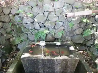 護法堂の手水舎