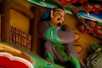 宝登山神社の芸術