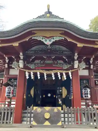 南沢氷川神社の本殿・本堂