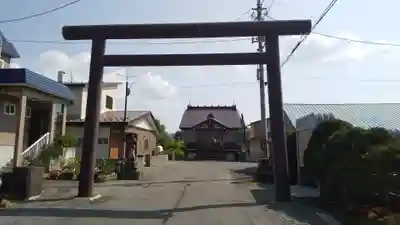 余市三吉神社の鳥居
