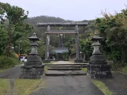 洲崎神社の鳥居