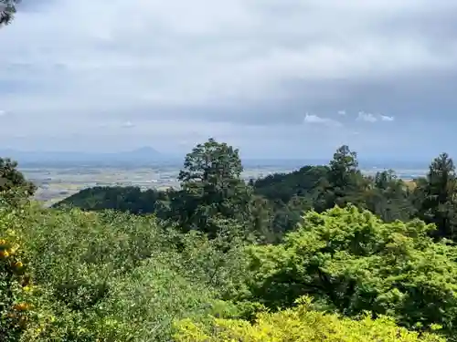 太平山神社の景色