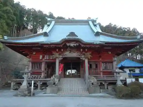 高蔵山　大山寺の本殿・本堂