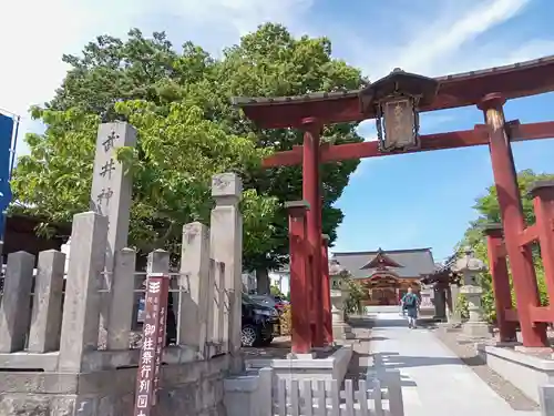 武井神社の鳥居