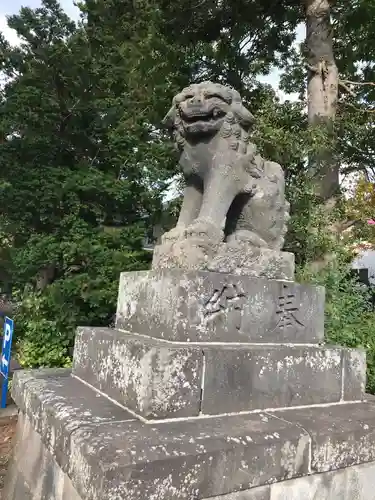 倶知安神社の狛犬