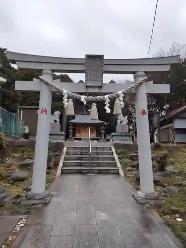 鹿嶋神社の鳥居