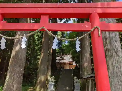 須山浅間神社の鳥居