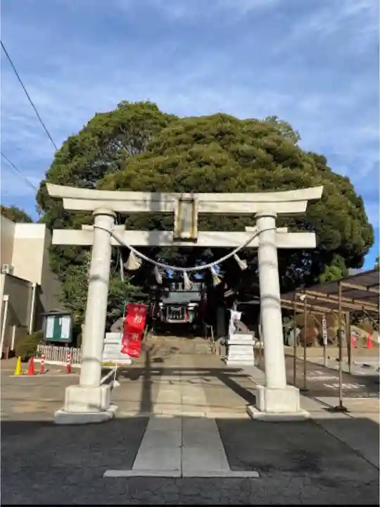 金ヶ作熊野神社の鳥居