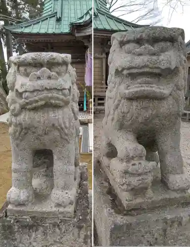 鹿島御子神社の狛犬